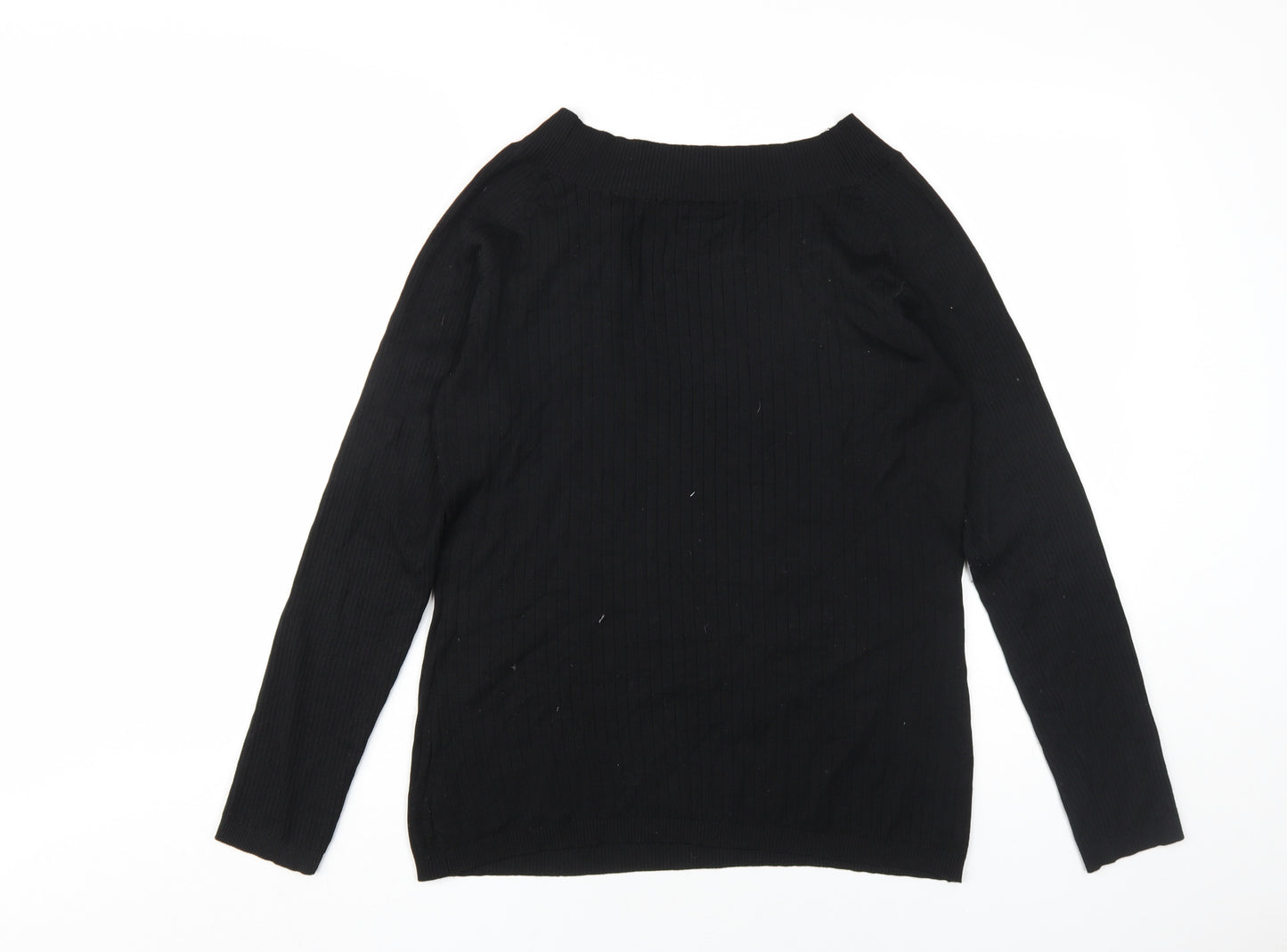 Viyella Women’s Black Pullover Jumper, Size L