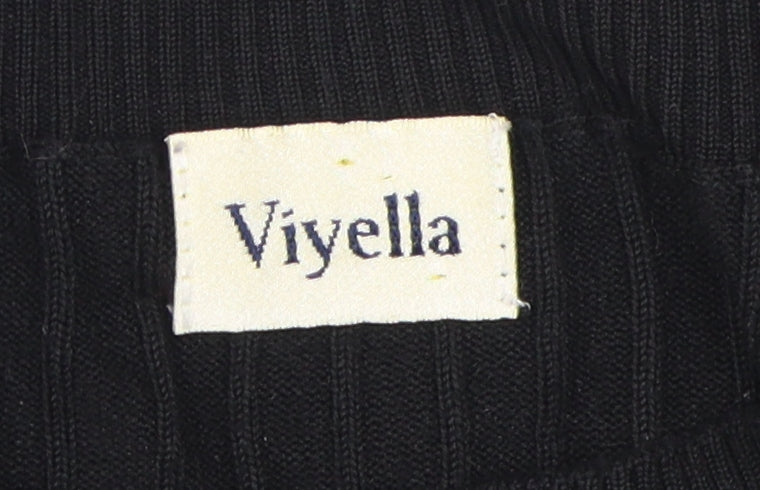Viyella Women’s Black Pullover Jumper, Size L