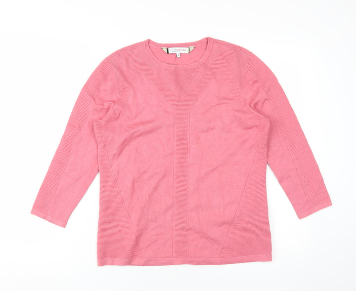 Principles Pink Petite Women's Pullover Jumper, Size 16