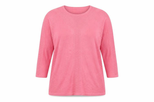 Front view of Principles Pink Petite Women's jumper, size 16