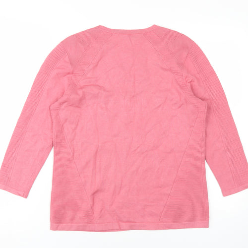Principles Pink Petite Women's Pullover Jumper, Size 16
