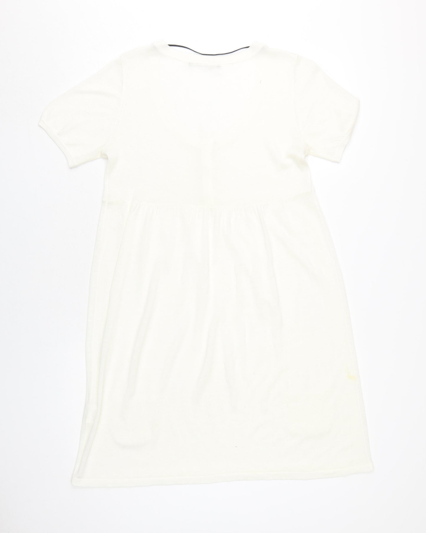 Vero Moda Women’s White Knee Length T-Shirt Dress