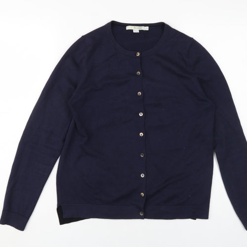 Boden Women's Navy Cardigan, M, Cotton Blend