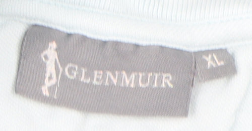 Glenmuir Unisex Blue XL Polo Shirt Casual Stretch