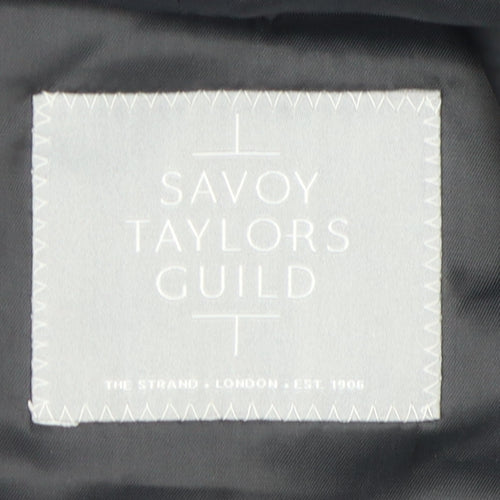 Savoy Taylors Guild Men's Grey Blazer Size 40 Regular Fit