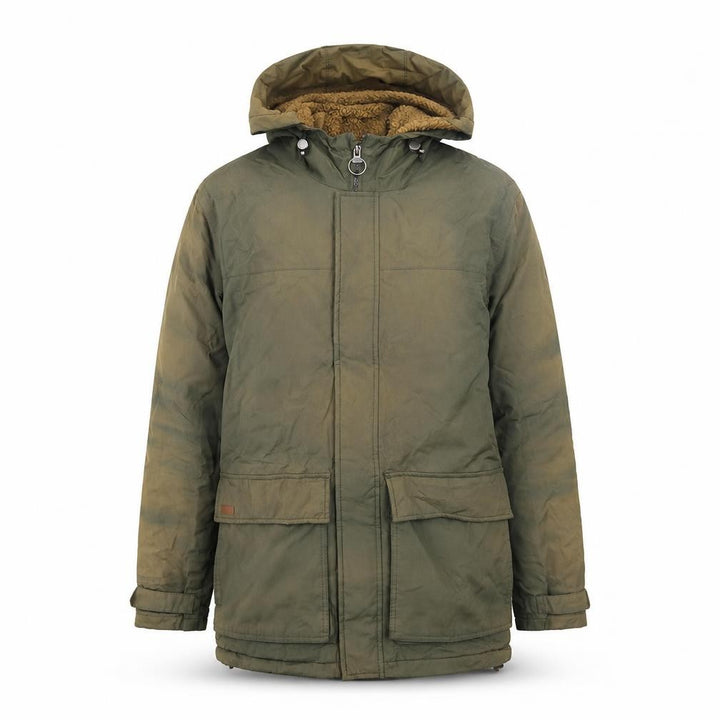 Regatta Men's Green S Parka Jacket, Hooded, Lined
