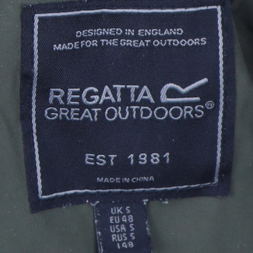 Regatta Men's Green S Parka Jacket, Hooded, Lined