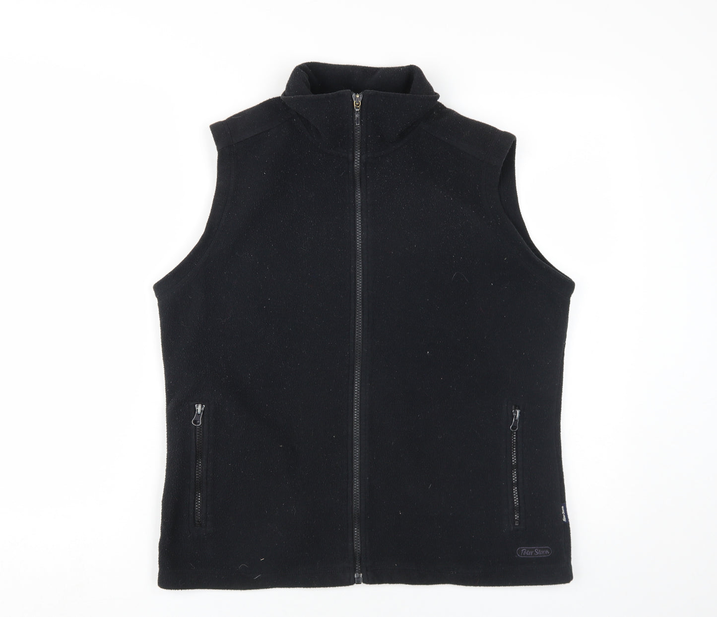 Peter Storm Women's Black Fleece Waistcoat Size 14