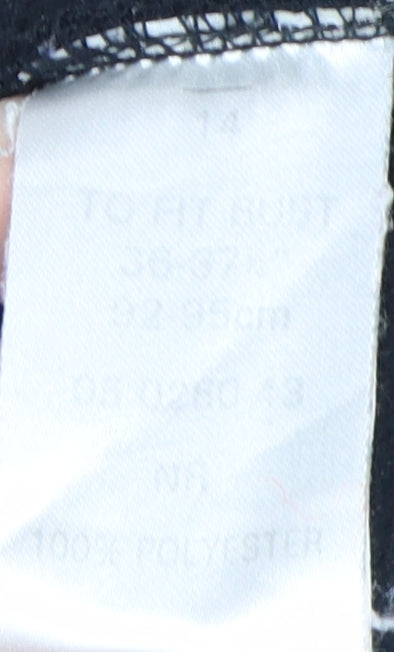 Peter Storm Women's Black Fleece Waistcoat Size 14