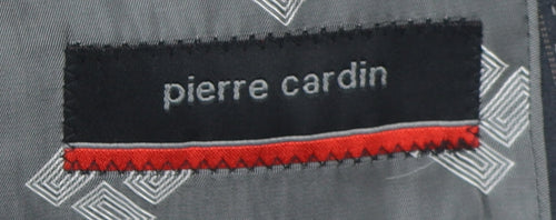 Pierre Cardin Men's Black Striped Blazer Size 46R