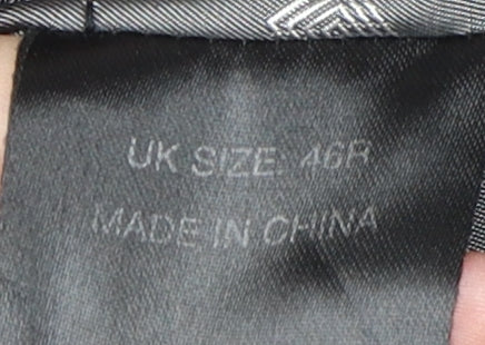 Pierre Cardin Men's Black Striped Blazer Size 46R