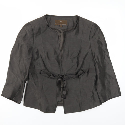 Fenn Wright Manson Women's Black Linen Silk Jacket