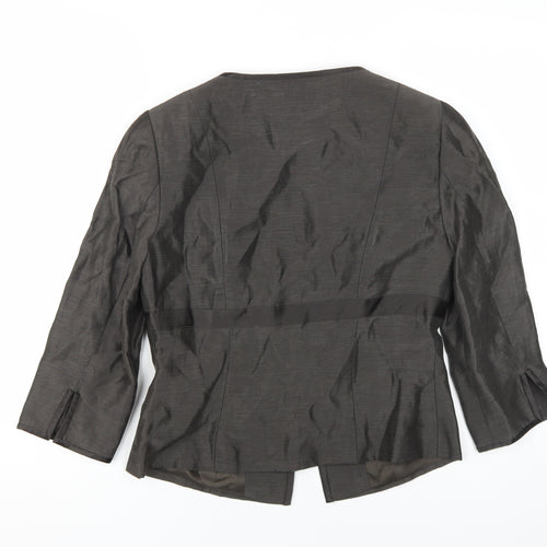 Fenn Wright Manson Women's Black Linen Silk Jacket