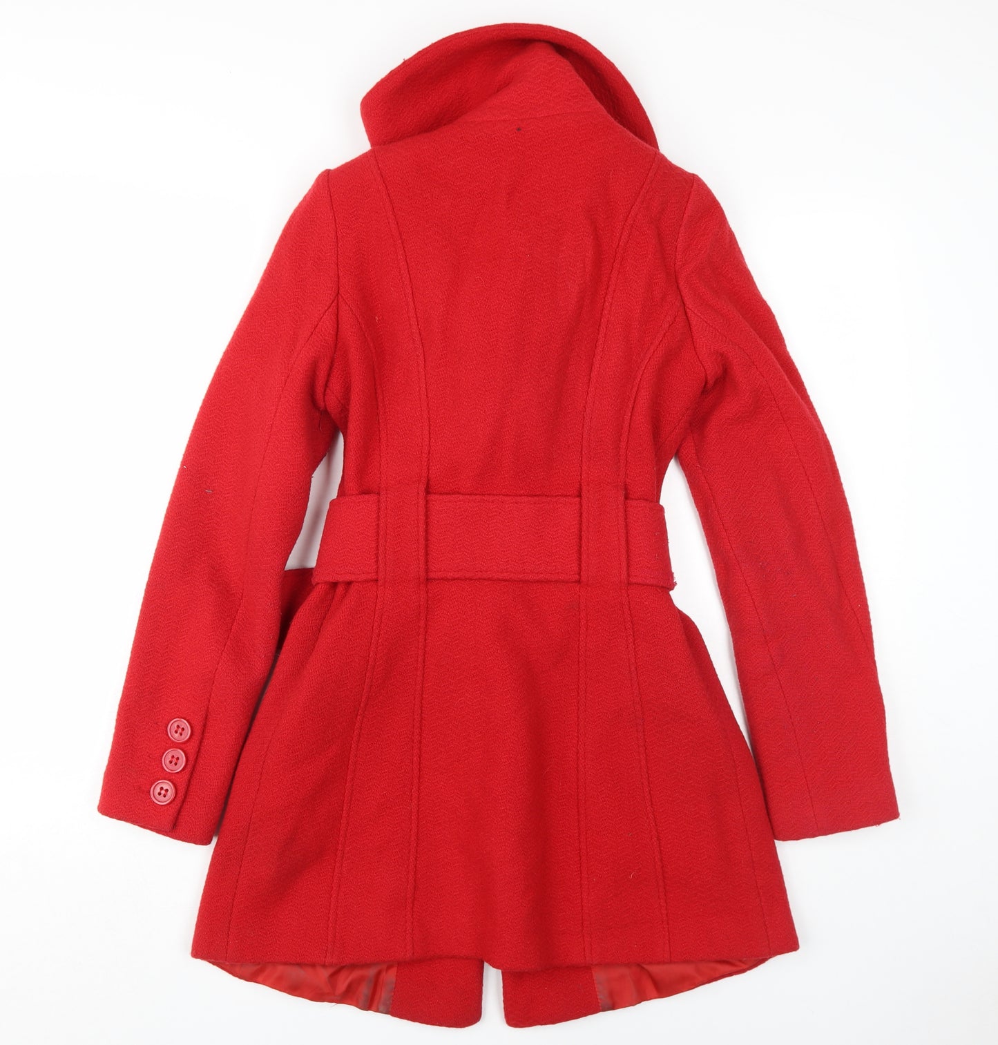 Jane Norman Red Wool Pea Coat Women’s Size 6