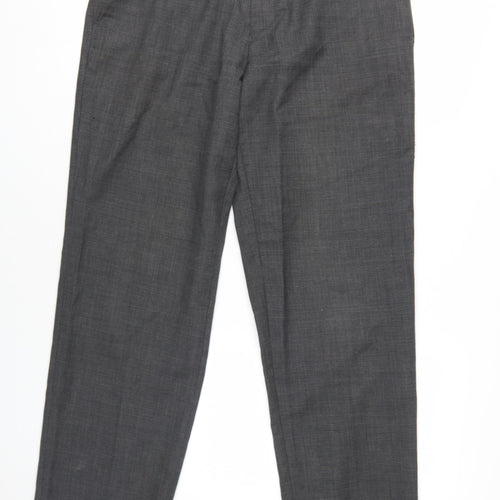 Savoy Taylors Guild Men's Grey Dress Pants 34 Regular