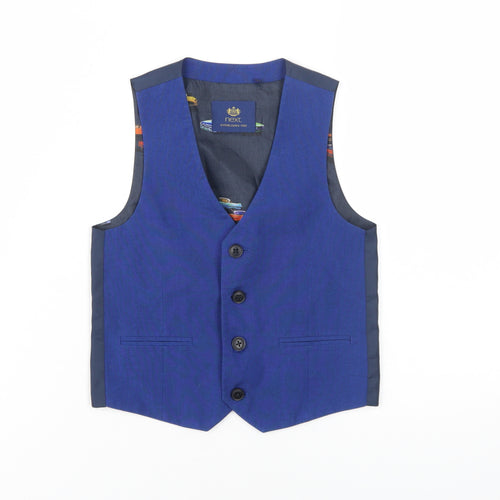Next Boys Blue Waistcoat - 5 Years, Formal Occasion