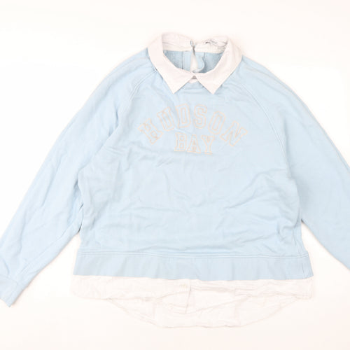 Next Women's Blue Long Sleeve Sweatshirt, Size L