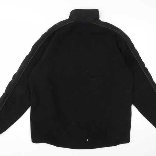 Urban Revolution Men's Black Fleece 1/2 Zip Sweatshirt M
