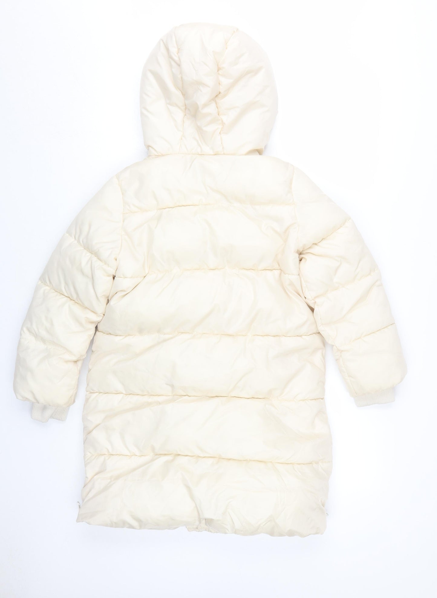 Marks and Spencer Ivory Girls Puffer Jacket 7-8 Years