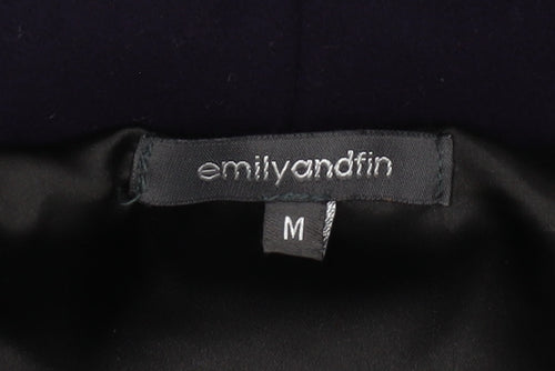 Emily and Fin Women's Black Coat Medium