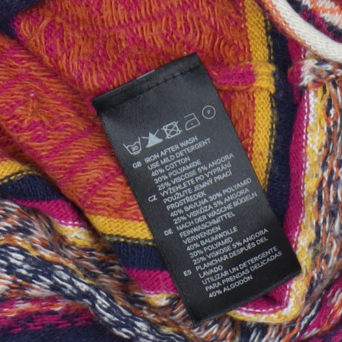 H&M Women Multicoloured Pullover Jumper, Size S