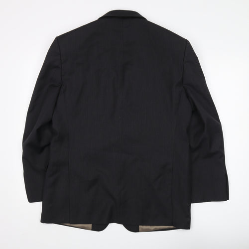 Marks and Spencer Men's Black Blazer Size 40R Regular Fit