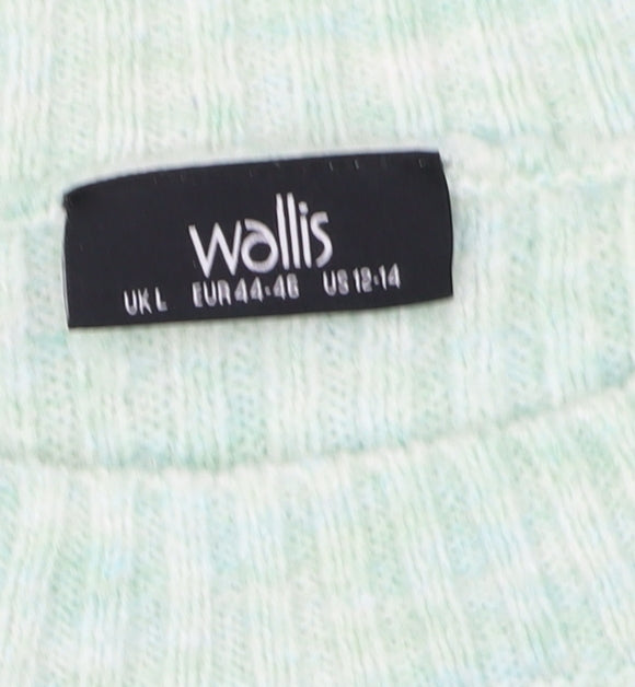 Wallis Women's Mint Pullover, Size L, Acrylic Blend