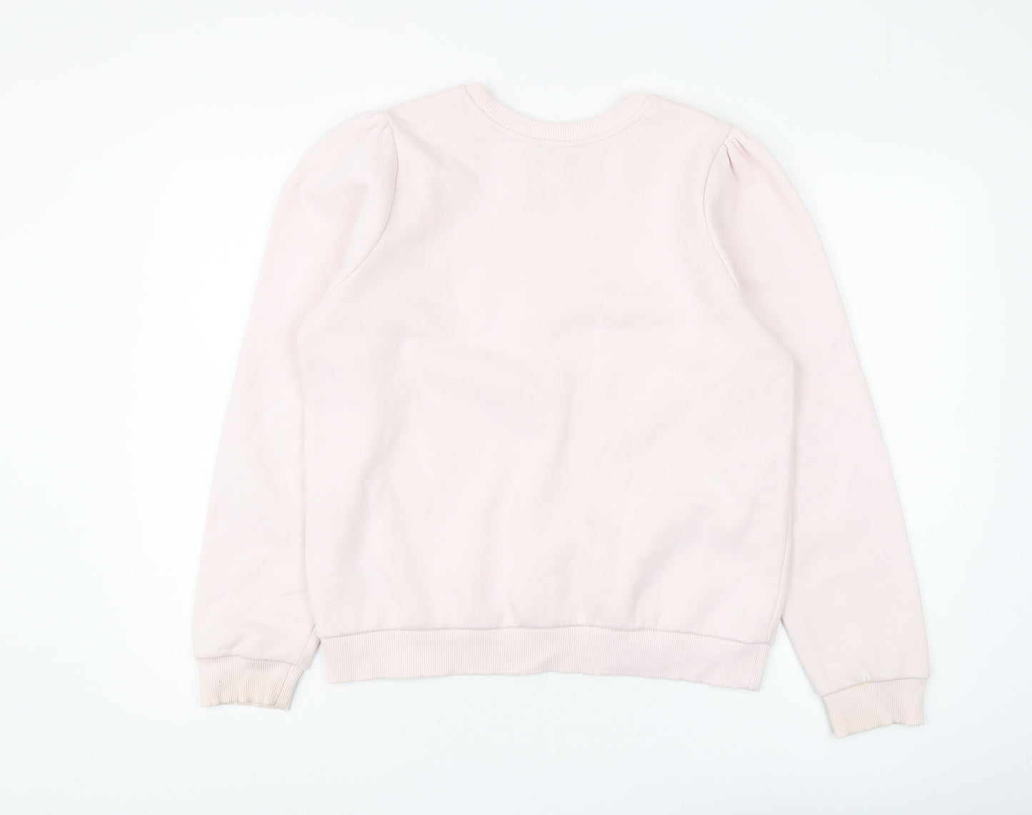 Marks and Spencer Women's Pink Crew Neck Sweatshirt, Size 12