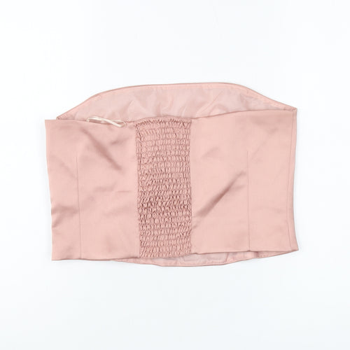 Next Women's Pink Camisole Blouse, Size 10, Strapless