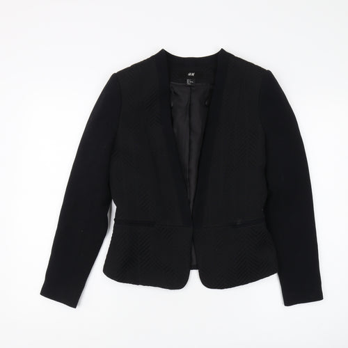 H&M Women's Black Blazer Size 8 for Business Wear