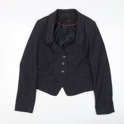 Next Women's Black Blazer Size 12, Regular Fit