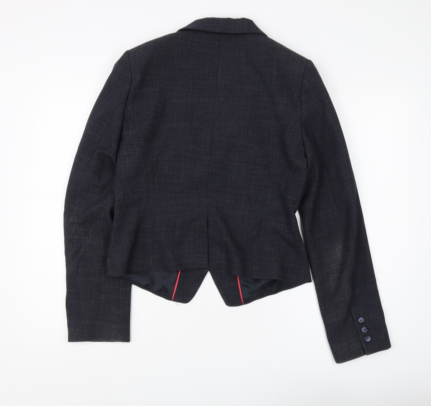 Next Women's Black Blazer Size 12, Regular Fit