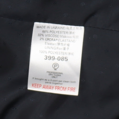 Next Women's Black Blazer Size 12, Regular Fit