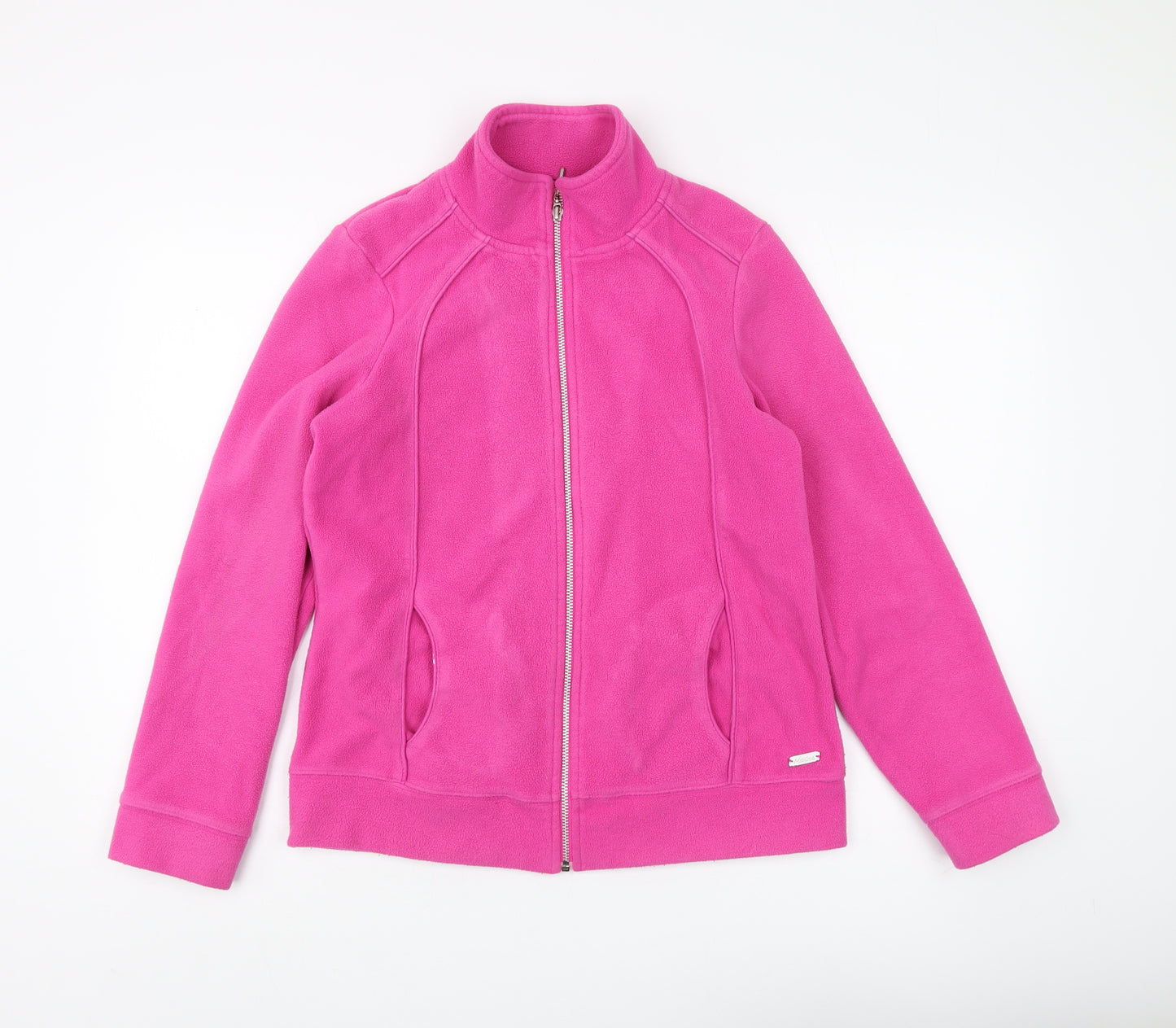 Maine New England Women's Pink Fleece Jacket Size 12