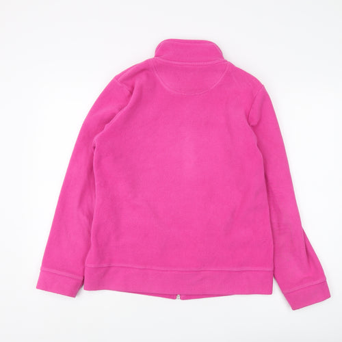 Maine New England Women's Pink Fleece Jacket Size 12