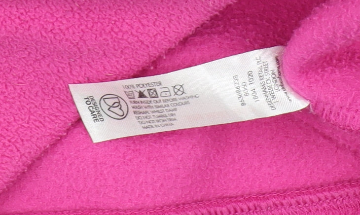 Maine New England Women's Pink Fleece Jacket Size 12