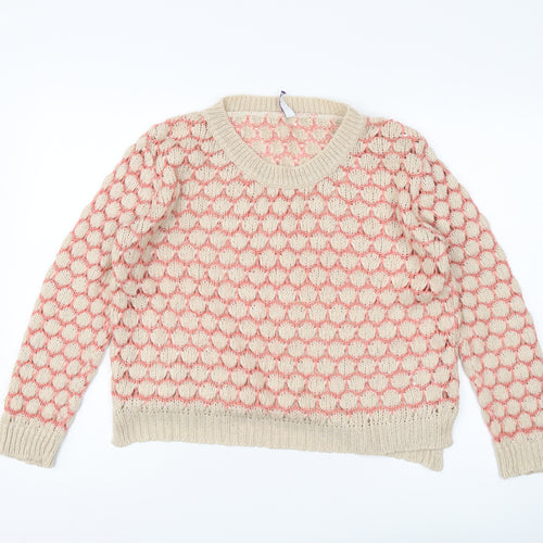 Henry Holland Women's Geometric Knit Pullover Size 10