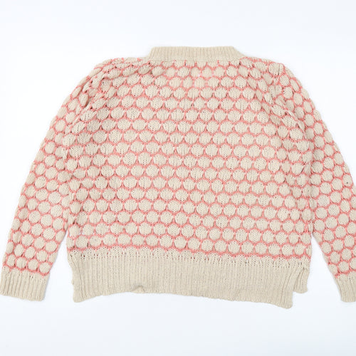 Henry Holland Women's Geometric Knit Pullover Size 10