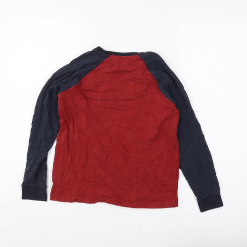 Next Boys Red Long Sleeve T-Shirt, Size 10 Years