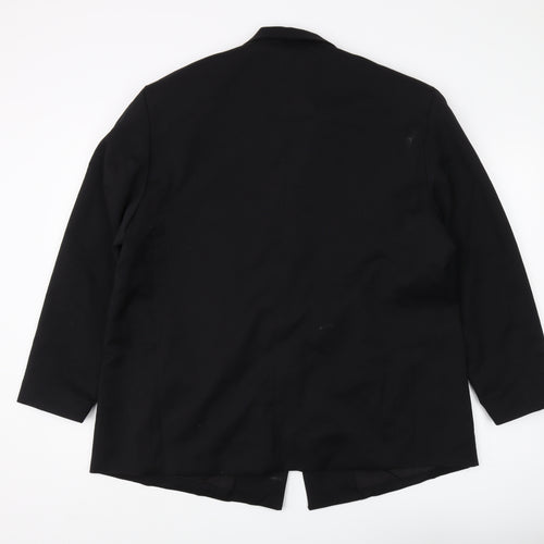 H&M Unisex Black Suit Jacket, Size 12, Business Casual