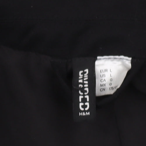 H&M Unisex Black Suit Jacket, Size 12, Business Casual