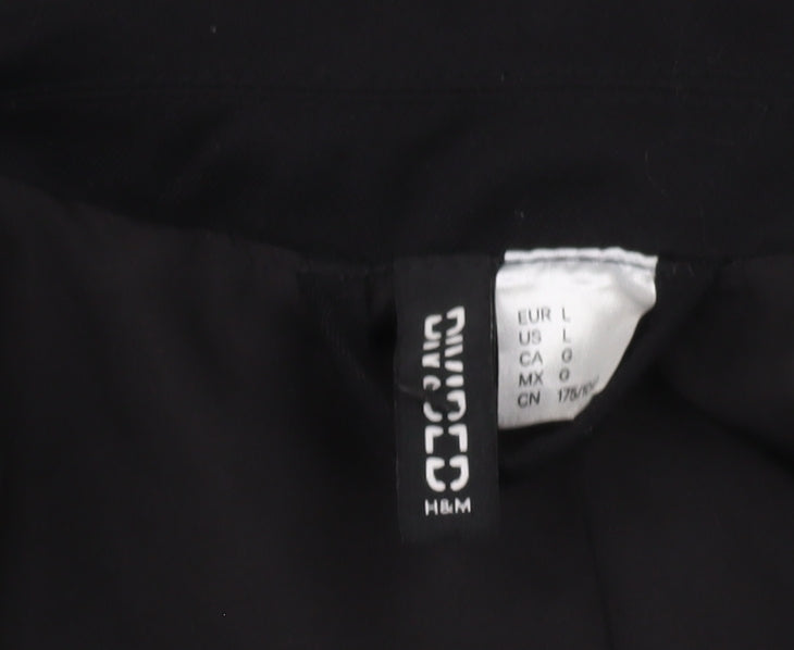 H&M Unisex Black Suit Jacket, Size 12, Business Casual