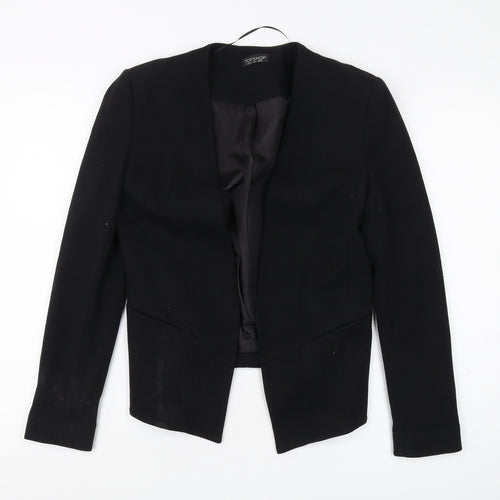 Topshop Women's Black Blazer Size 10