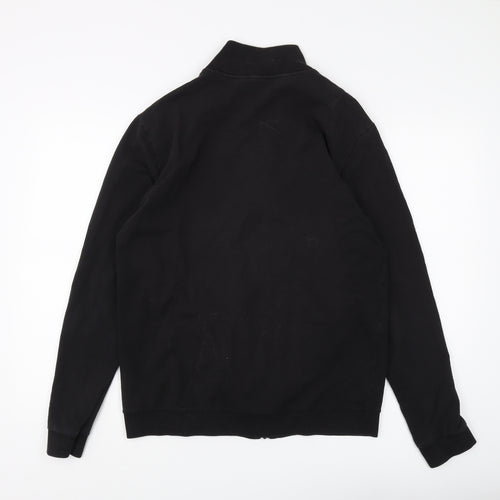 Emporio Armani Men's Black Full Zip Hoodie L