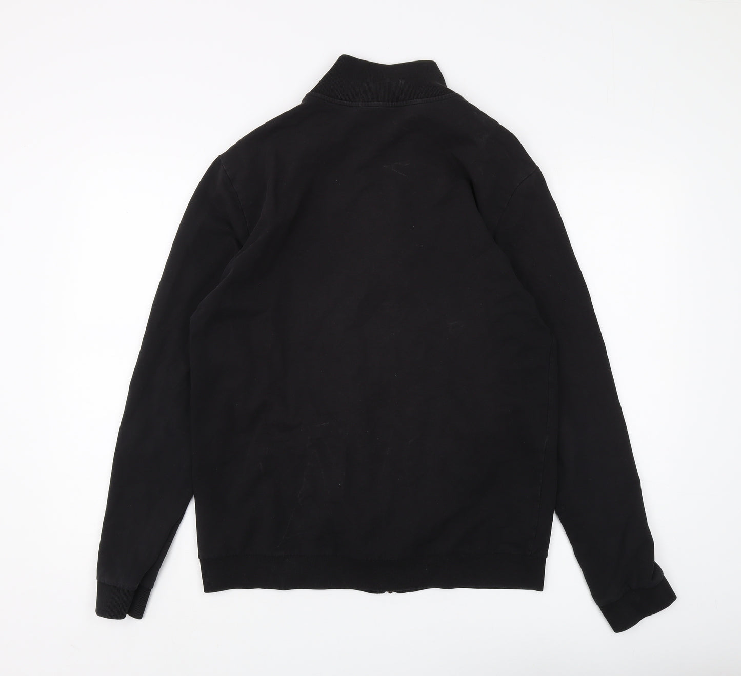 Emporio Armani Men's Black Full Zip Hoodie L