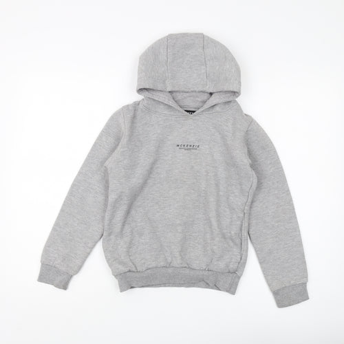 McKenzie Boys Grey Pullover Hoodie 11-12 Years