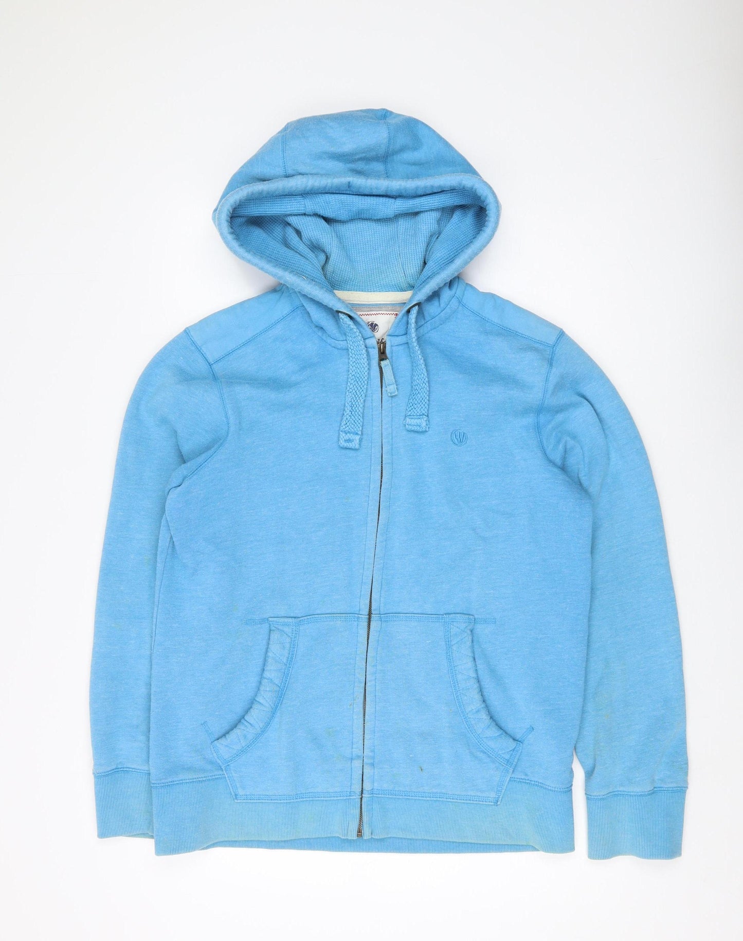 Fat Face Men's Blue Full Zip Hoodie - Size M