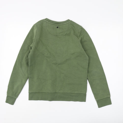 Melting Stockholm Unisex Green XS Pullover Sweatshirt