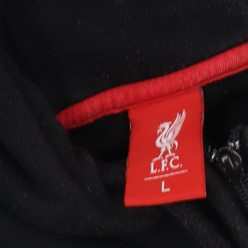 LFC Men's Black Half-Zip Hoodie - Size L