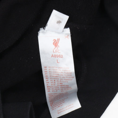 LFC Men's Black Half-Zip Hoodie - Size L
